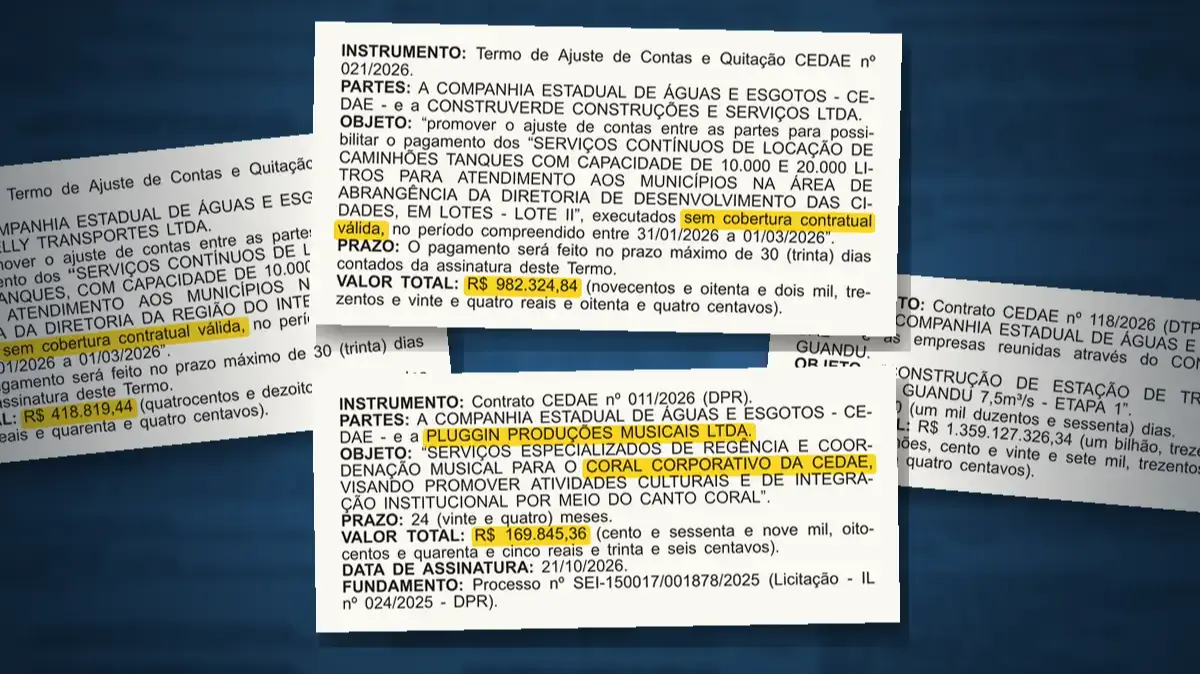 Estatal de saneamento quita dívida bilionária com pipeiros e fecha contrato de coral sem disputa
