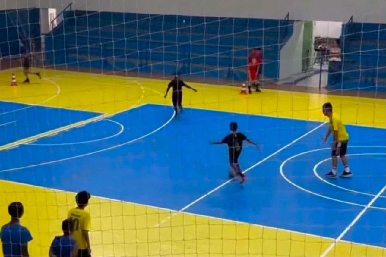 Vídeo de treino da FME viraliza e ganha espaço em perfil internacional de futsal