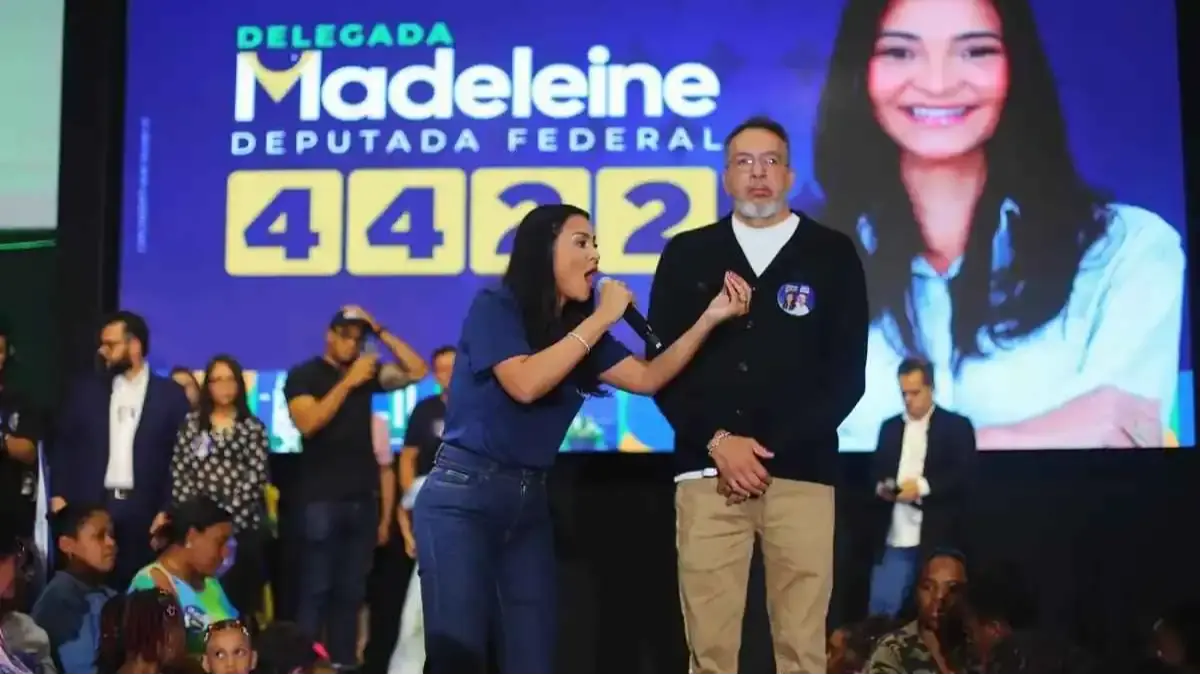 Madeleine grava vídeo de campanha com Canella, que foi preso pela PF por suspeita de lavagem de dinheiro