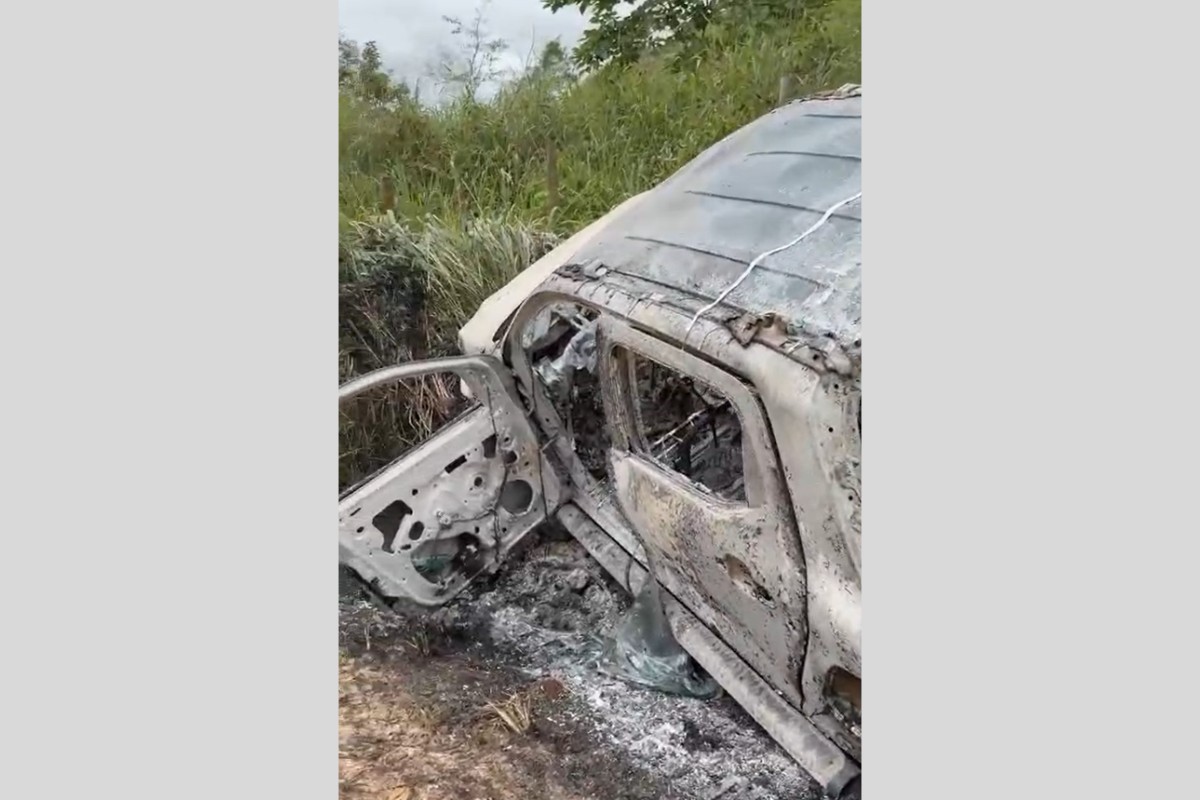 Homem de 65 anos aparece machucado e confuso, e caminhonete queimada é achada a poucos quilômetros