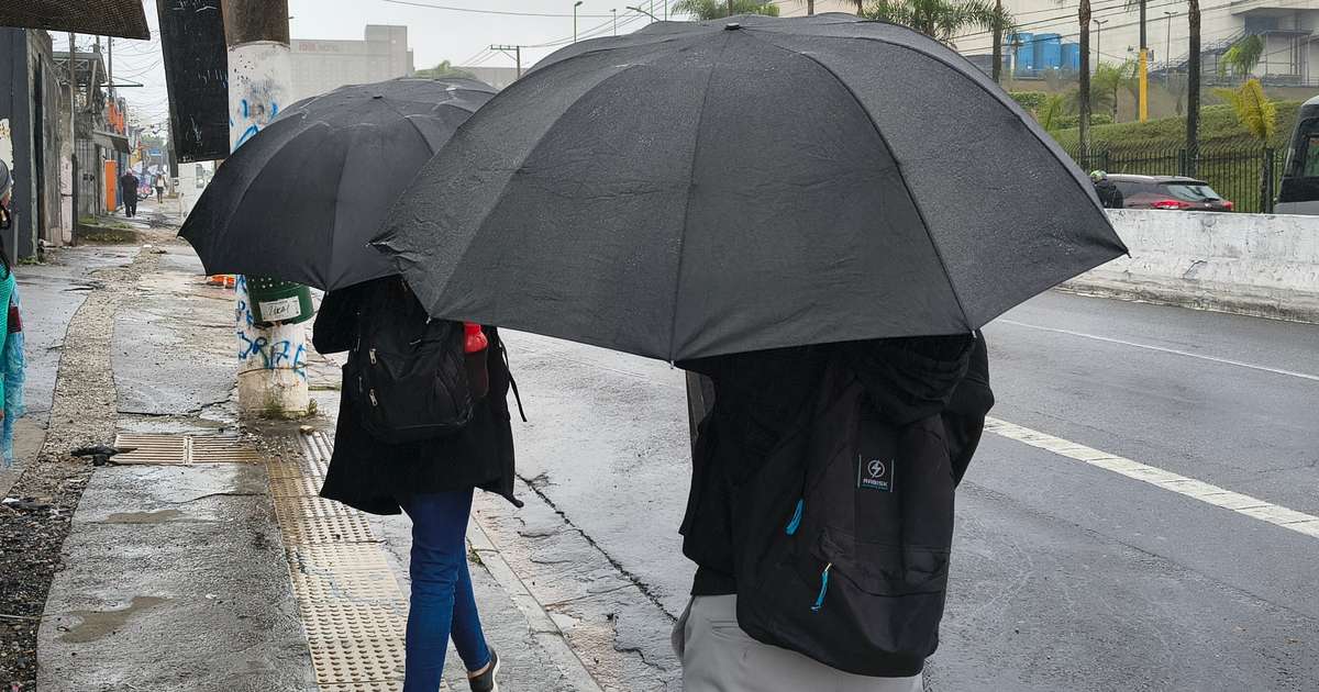 Tempo instável: sexta-feira (23) pode ter chuva intensa, rajadas de vento e granizo no interior do RJ
