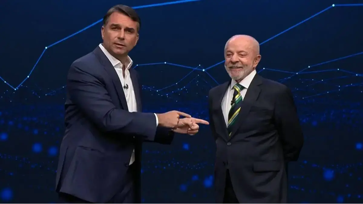Reta final da eleição presidencial: pesquisa aponta Flávio e Lula tecnicamente lado a lado