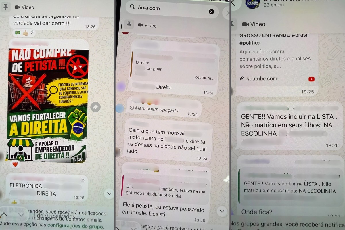 Lista de boicote circula no WhatsApp e mira comerciantes de Cachoeiras de Macacu após eleição
