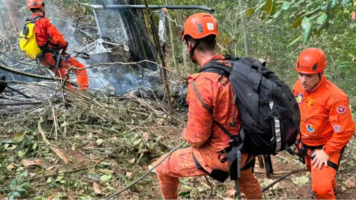 Após queda de helicóptero na Vista Chinesa, MPF pede R$ 10 milhões por danos ambientais