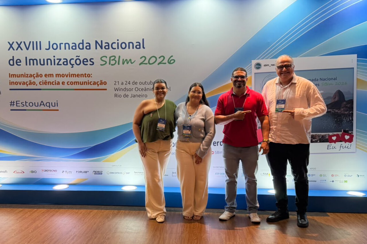 Equipe de saúde de Campos acompanha no Rio o maior congresso mundial de vacinação