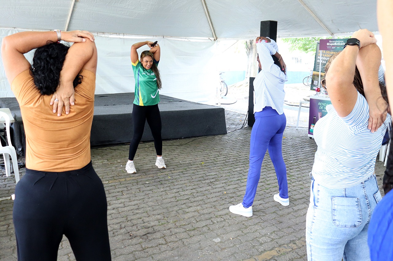 Ginástica e palestras marcam a reta final do evento dedicado aos servidores de Campos