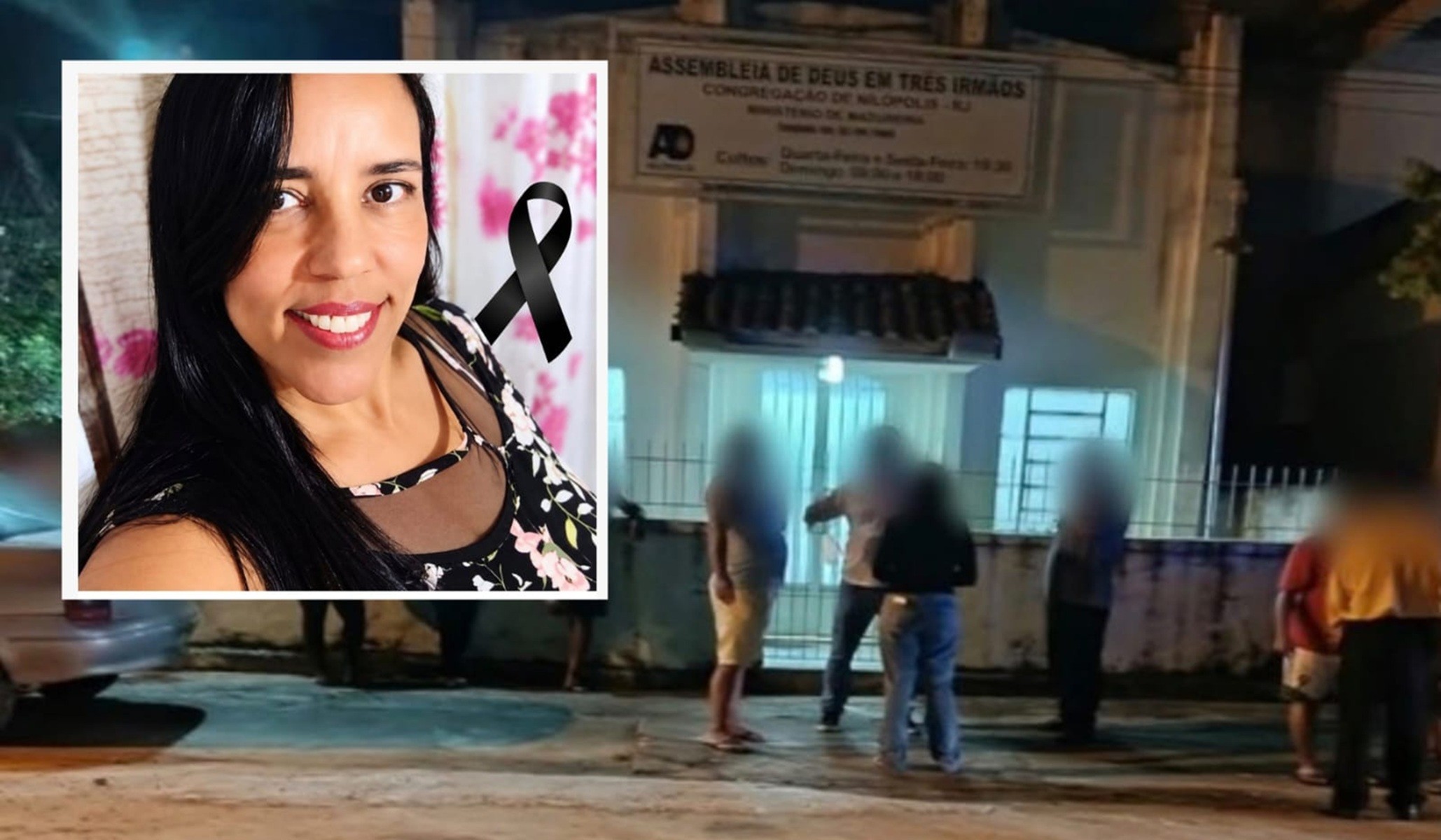 Mulher morta a tiro durante culto em igreja de Cambuci tinha medida protetiva contra o ex