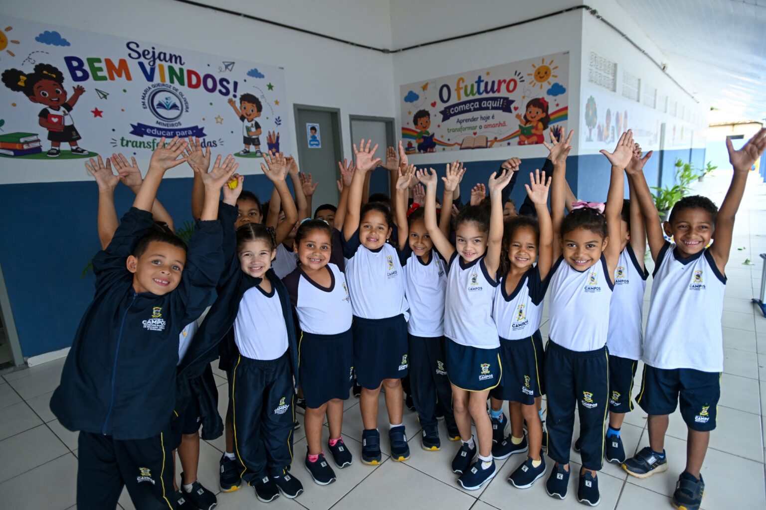 Em Mineiros, unidade municipal ganha novas salas, refeitório moderno e mais vagas com obras em andamento
