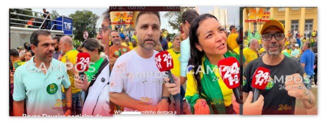 Quatro vídeos reúnem depoimentos de Wladimir, Madeleine, Dauaire e Jorjão ao C24H após ato com Flávio