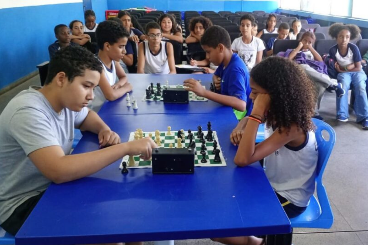 Xadrez no Ciep Wilson Batista: de aula de Educação Física a projeto selecionado pelo MEC