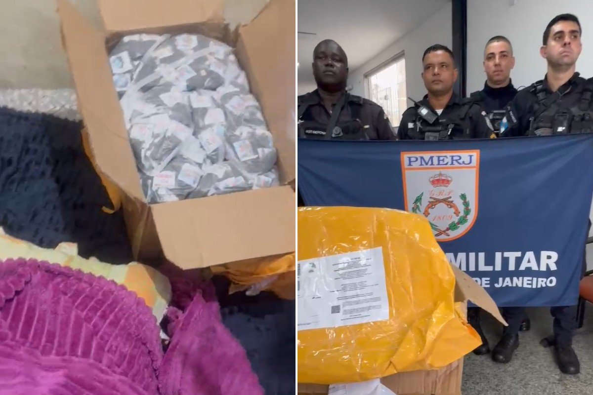 Pacote com quase 1,8 mil pinos de cocaína é flagrado em casa no bairro Aeroporto