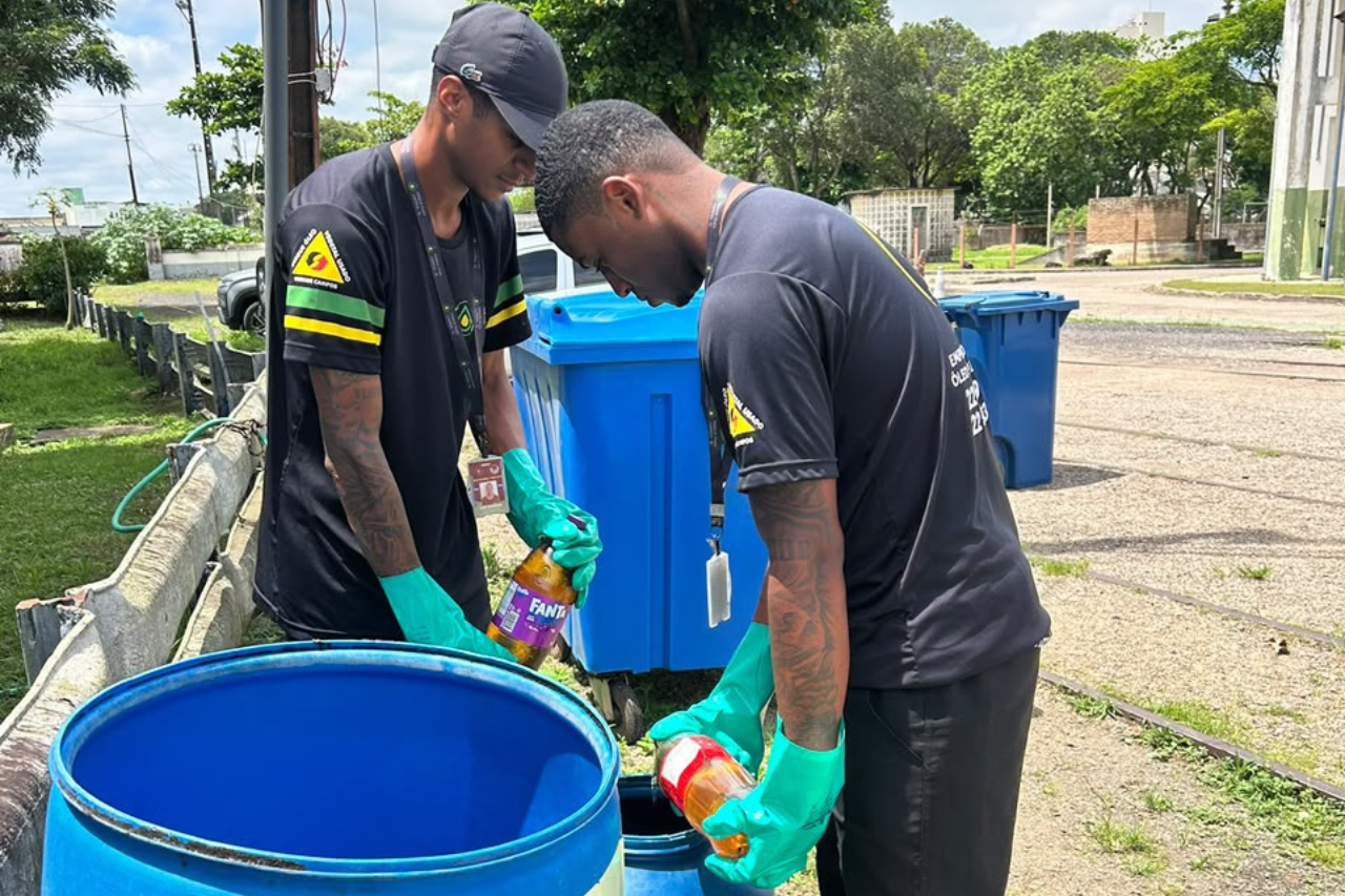 Troque seu óleo usado por detergente e ajude a proteger o meio ambiente em Campos