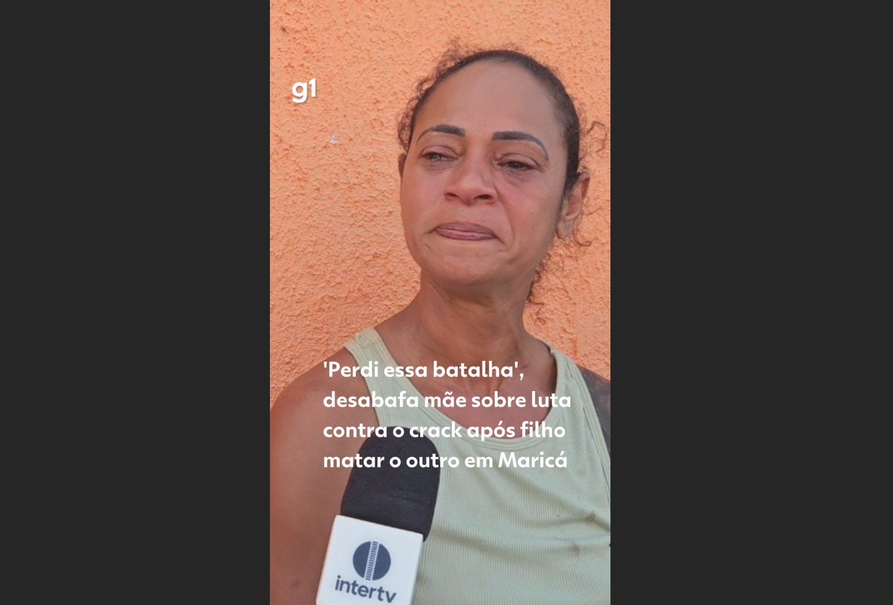 Mãe lamenta a perda do filho morto pelo irmão após tentar vencer o crack: "Meu filho lutou"