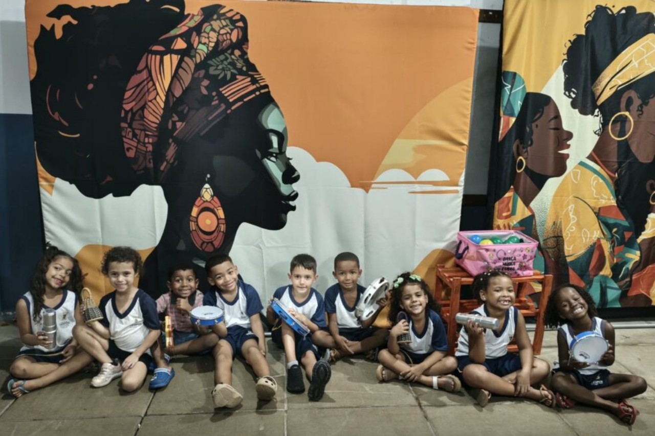 Alunos do São José ganham espaço musical que une ritmo, movimento e aprendizado