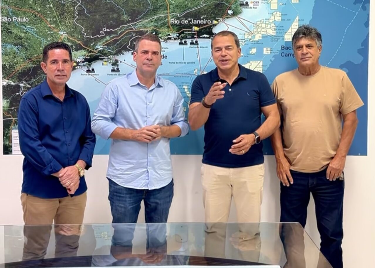 Frederico Paes se reúne com Rosenverg Reis e ressalta parceria em prol de Campos